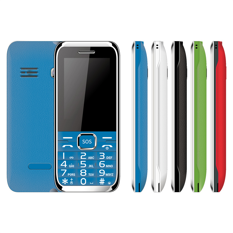 2.4 Inch 2G CDMA 800MHz Single UIM QSC1110 Bar Feature Phone