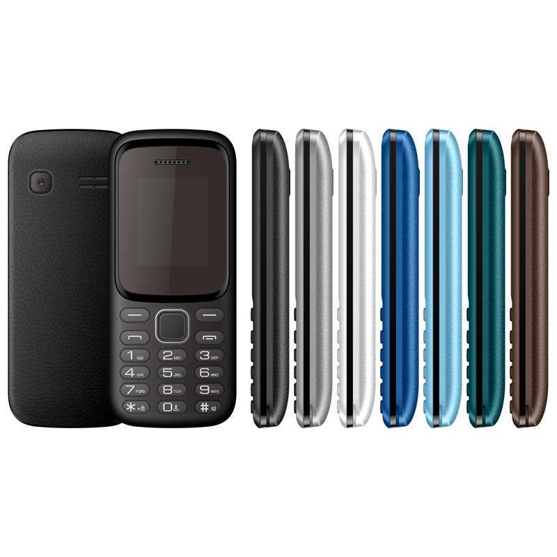 1.77 Inch 2G GSM Dual SIM Dual Standby SC6531E Bar Feature Phone