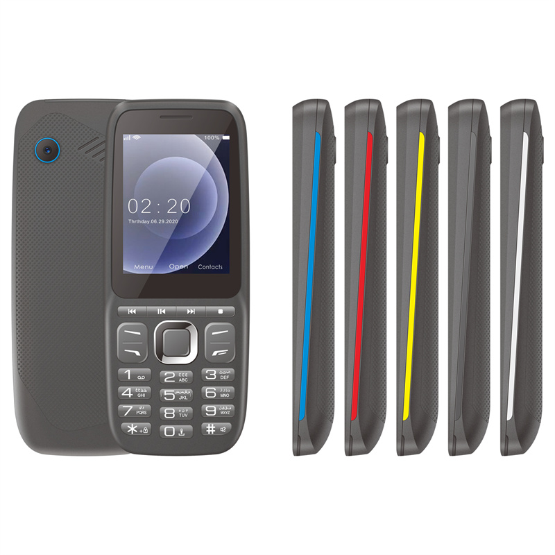 2.4 Inch 2G GSM Dual SIM Dual Standby SC6531E Music Bar Feature Phone