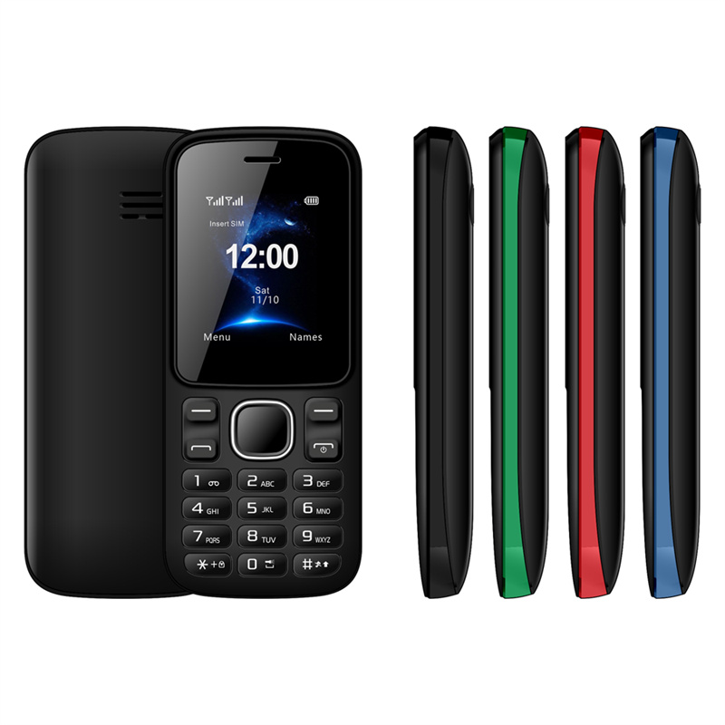 1.77 Inch 4G LTE Dual SIM T107 48MB+128MB Basic Feature Phone without Camera
